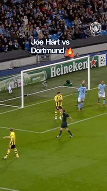 An all-timer performance from Joe Hart against Dortmund back in 2012! ⏮️ 🔥