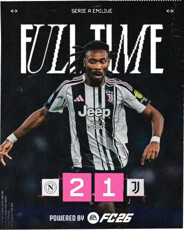 Full-time in Naples. #NapoliJuve 

🔋: @easportsfcit @easportsfc