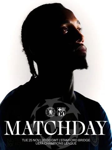 IT’S MATCHDAY! 🌟

🆚 Barcelona
⏰ 20:00 GMT 
🏟️ Stamford Bridge
#️⃣ #UCL