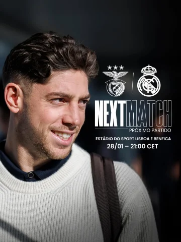 ▶️ NEXT MATCH | PRÓXIMO PARTIDO
🆚 Benfica
🗓 28/01 | 21:00 CET
#UCL