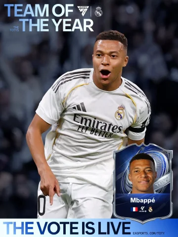 🔝 We’ve got six players nominated for @EASPORTSFC’s Team of the Year! VOTE FOR THEM!
🙌 ¡Nuestros jugadores nominados al Team of the Year de @EASPORTSFC! ¡VOTA POR ELLOS!
🗳️ VOTE 🔗 LINK IN BIO
#TOTY | #FC26