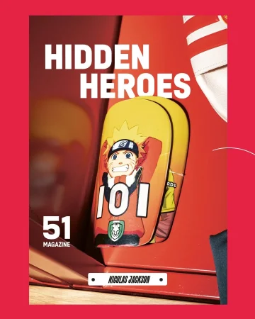 shin pad [football] – Schienbeinschoner {m} 🇩🇪
Our club magazine 𝟓𝟏 took a look on the shin pads of our players! 👀