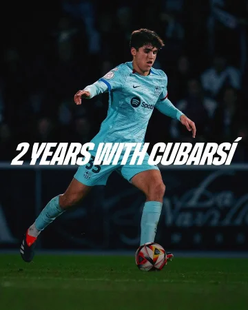 🩵 Fa 2 anys del debut de Pau Cubarsí.

#OTD: 2 years since Pau Cubarsí’s debut.
Dos años desde el debut de Cubarsí 🥹