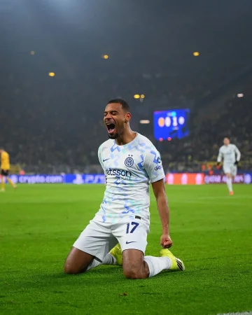 All the emotions of a first UCL goal ⚡️