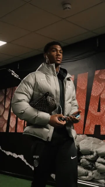 In the building. ✔️