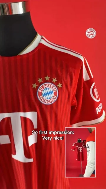 𝑻𝒉𝒐𝒔𝒆 𝒅𝒆𝒕𝒂𝒊𝒍𝒔 😮‍💨 Jonathan Tah is feeling our new jersey, how about you? 🙂‍↔️