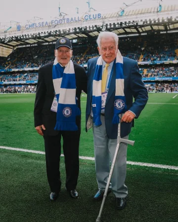 Once a Blue, always a Blue. 💙

Frank Blunstone and Sylvan Anderton, 91, came to the match at Stamford Bridge yesterday courtesy of the Chelsea Players’ Trust.

The Chelsea Players’ Trust provides medical, well-being and welfare assistance to any former player across our men’s, women’s and academy teams.