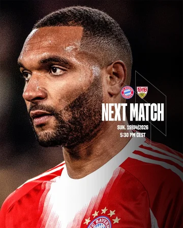 📌 𝑺𝒐𝒖𝒕𝒉𝒆𝒓𝒏 𝒄𝒍𝒂𝒔𝒔𝒊𝒄 on 𝑺𝒖𝒏𝒅𝒂𝒚 🤜🤛 We're hosting VfB Stuttgart at our Allianz Arena 🏟️