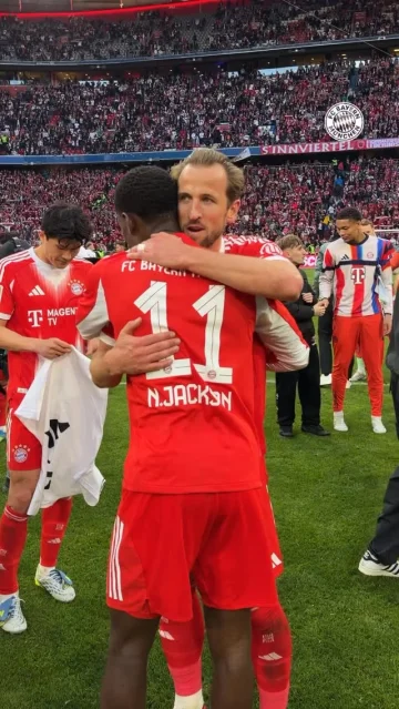 Congrats on your first German Championship, boys! 🏆❤️ #MiaSanMia