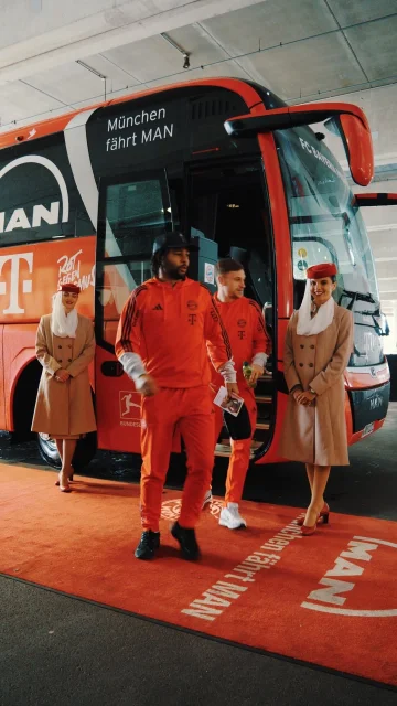 Where passion meets precision. FC Bayern and Emirates are both engineered for excellence, and built to go the distance. 🔴⚪