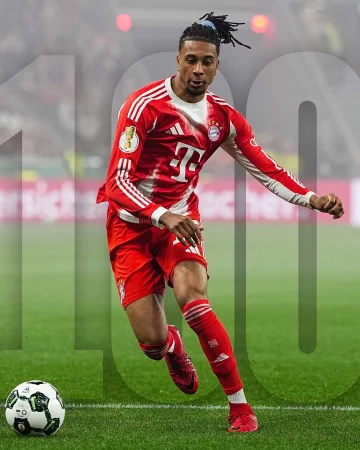 𝟏𝟎𝟎 FC Bayern games of pure class from 𝐌𝐢𝐜𝐡𝐚𝐞𝐥 𝐎𝐥𝐢𝐬𝐞. Here’s to many more. 💯🙌