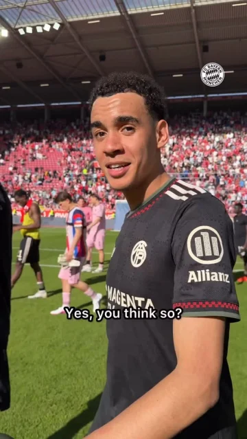 Yes, you‘re today‘s POTM, @jamalmusiala10! 😅