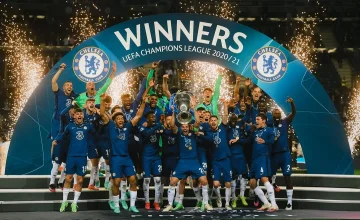 #UCL winners on this day in 2021! 🏆💙