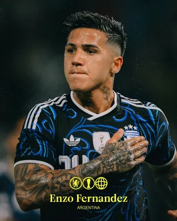 Enzo Fernandez has been named in Argentina’s World Cup squad. 👏