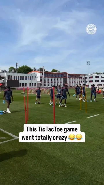 Insane 𝐓𝐢𝐜𝐓𝐚𝐜𝐓𝐨𝐞 finish in training 😂😂

🥇 Winning team @luisdiaz19_, @leon_goretzka, @joshua.kimmich, @jackson.nj11