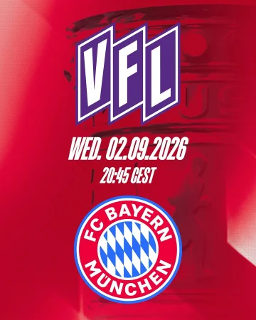 𝑻𝒉𝒆 𝒋𝒐𝒖𝒓𝒏𝒆𝒚 𝒕𝒐 𝑩𝒆𝒓𝒍𝒊𝒏 𝒔𝒕𝒂𝒓𝒕𝒔 𝒂𝒈𝒂𝒊𝒏... 🏆🔥

Our DFB-Pokal match in Osnabrück has been scheduled. 🗓️