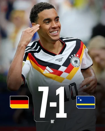 WHAT A WAY TO START THE TOURNAMENT 🤯

Germany celebrate a 7-1 win over Curaçao in their World Cup opener 🔥🇩🇪
