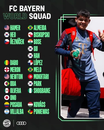 𝑭𝑪 𝑩𝒂𝒚𝒆𝒓𝒏 𝑾𝒐𝒓𝒍𝒅 𝑺𝒒𝒖𝒂𝒅 - 𝒕𝒉𝒆 𝑪𝒍𝒂𝒔𝒔 𝒐𝒇 '𝟐𝟔 🔴⚪️

Munich, Jeju, Seoul, and back: Head coach Roy Makaay takes the Class of '26 to South Korea this year! 🇰🇷

📲 Follow their journey live on @fcbayernpathway !

#FCBayernWorldSquad #AudiWSTour