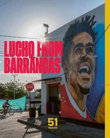 💬 𝑰𝒏 𝒕𝒉𝒆 𝒇𝒐𝒐𝒕𝒔𝒕𝒆𝒑𝒔 𝒐𝒇 𝑳𝒖𝒄𝒉𝒐 🇨🇴

From the pitches of Barrancas to Säbener Straße: Ahead of the World Cup, the summer edition of FC Bayern’s members’ magazine “51” looks at the extraordinary journey of our winger Luis Díaz and the people who shaped him along the way. 👉 Link in bio!

#Saebener51 | 📸 Jaír F. Coll