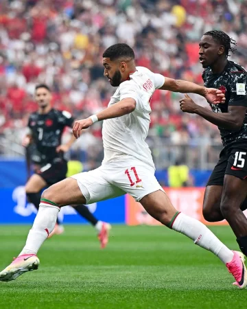 ⏸️ Half-time in Houston.

Still no goals between Canada and Morocco. 🇨🇦🆚🇲🇦

Saibari had to come off injured.

Get well soon, 𝗜𝘀𝗺𝗮𝗲𝗹! 🙏