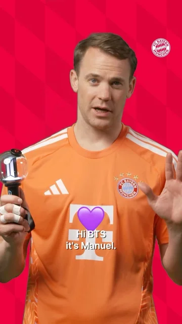 Never thought we needed Manuel Neuer with an ARMY BOMB in our lives! 👀💜 @rkive @jin @agustd @uarmyhope @j.m @thv @mnijungkook @bts.bighitofficial 

#방탄소년단 #BTS #BTS_WORLDTOUR_ARIRANG
#BTS_WORLDTOUR_ARIRANG_EUROPE
#BTS_WORLDTOUR_ARIRANG_MUNICH