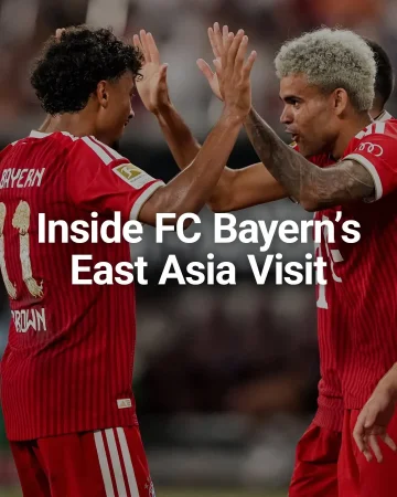 From Jeju to Hong Kong.

A look back at the @fcbayern East Asia Tour, bringing local art and football together through bespoke, artist-designed matchday kits on their tour.

Which design was your favorite?