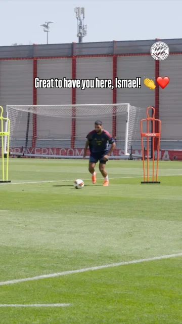 Can’t wait to see you at the @allianzarena for the first time! 😍 @ismaelsaibari
