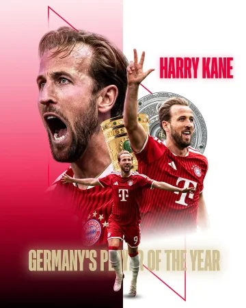 🏆 𝙁𝙊𝙊𝙏𝘽𝘼𝙇𝙇𝙀𝙍 𝙊𝙁 𝙏𝙃𝙀 𝙔𝙀𝘼𝙍 🏆

Harry Kane has been voted Germany’s 2025/26 Footballer of the Year by kicker. 👑🇩🇪

Congrats, @harrykane 🙌❤️
