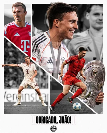 ℹ️ João Palhinha leaves FC Bayern for Benfica 

The 31-year-old Portugal international is returning to his home city of Lisbon.

All the best, João! 🙏