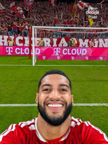 Selfies, but make them 𝐥𝐞𝐠𝐞𝐧𝐝𝐚𝐫𝐲! ✨

First weeks of @googlepixel x #FCBayern 📲🔴⚪️
