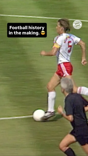 A goal that made 𝒇𝒐𝒐𝒕𝒃𝒂𝒍𝒍 𝒉𝒊𝒔𝒕𝒐𝒓𝒚. 🚀⚽️

🎯 In 1989, Klaus Augenthaler scored the Goal of the Decade. 

Today, we wish our legend a very happy birthday! 🥰🎂