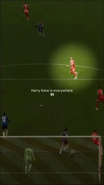 When your striker is literally everywhere. 🤯

@harrykane, you’re out of this world. 👑
