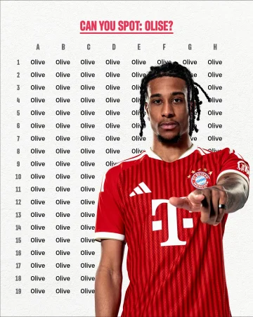 Can you spot our players’ names? 👀🔎