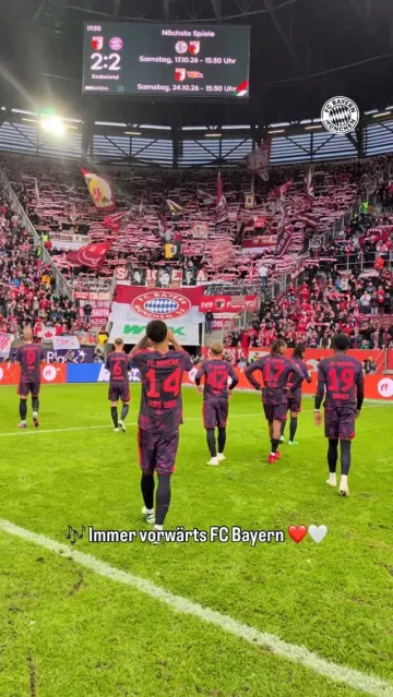 Thank you for all your support, FC Bayern fans! ❤️