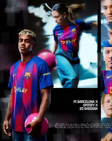 It looks 𝘱𝘦𝘳𝘧𝘦𝘤𝘵 🤌
Collection now available in the Barça Botigues and ecommerce 🛍️ @spotify @teddysphotos ▶️
