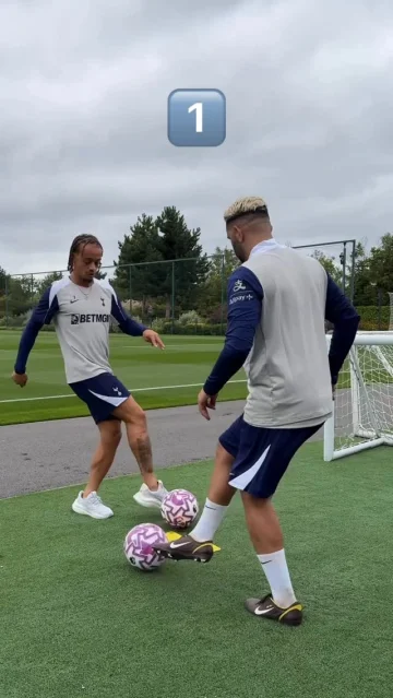 Three footwork drills with @xavisimons 🔥