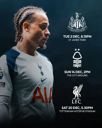 Three of our Premier League fixtures in December have been rescheduled 🗓️