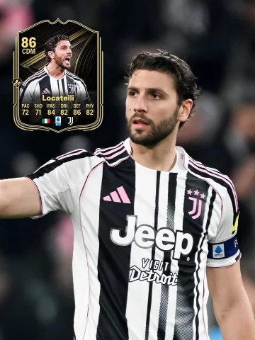 A stunning back-heel assist and a rock-solid performance from Locatelli, sealing his spot in this week’s #TOTW 🤌✨
@easportsfc @easportsfcit