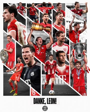 𝟖 𝐲𝐞𝐚𝐫𝐬, 𝟏𝟔 𝐭𝐢𝐭𝐥𝐞𝐬 – this is forever. 🏆✨
Thank you for everything, Leon!
For your commitment.
For your passion.
For all the unforgettable moments. ❤️