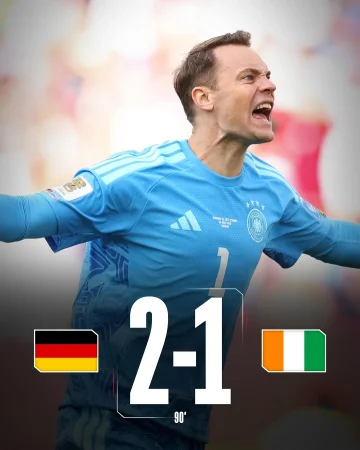 Dramatic late win for Germany with our boys all taking part in the match! 🇩🇪💪