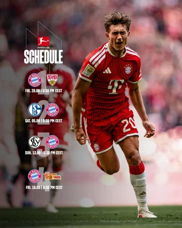 ❗️𝟮𝟬𝟮𝟲/𝟮𝟳 𝗕𝘂𝗻𝗱𝗲𝘀𝗹𝗶𝗴𝗮 𝗙𝗶𝘅𝘁𝘂𝗿𝗲𝘀❗️
The first four matchdays are set. 🗓️⏰