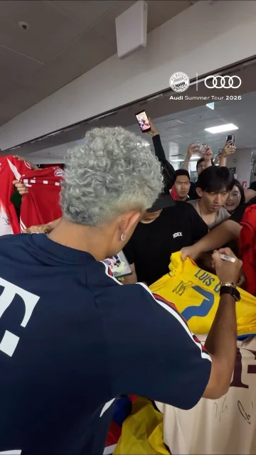 ¡Hola Lucho! ¡Hola Jeju! 😍
#AudiFCBTour