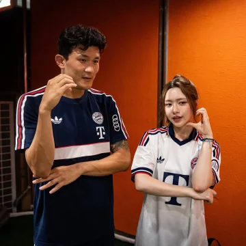 💃🏻🕺 Minjae just unlocked the Genie Magic moves ✨ Thanks for the dance lesson, Chanelle Moon! 🫰
#FCBayern #FIFTYFIFTY #피프티피프티 #CHANELLEMOON