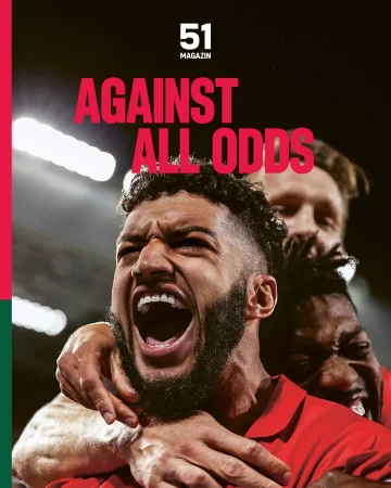 💬 𝑰𝒔𝒎𝒂𝒆𝒍 𝑺𝒂𝒊𝒃𝒂𝒓𝒊 🇲🇦 | 𝑨𝒈𝒂𝒊𝒏𝒔𝒕 𝑨𝒍𝒍 𝑶𝒅𝒅𝒔
From his first setback to football’s biggest stage: In the August edition of “51”, we tell the story of our new signing Ismael Saibari and how he defied all odds.
👉 Read the full story in the August issue of FC Bayern magazine “51”.
#Saebener51 | 📸 Imago