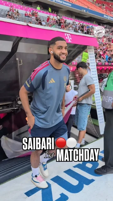 Debut boy at the Allianz Arena 🥰🙌
Relive Saibari’s 1st Matchday for FC Bayern 🔴⚪️