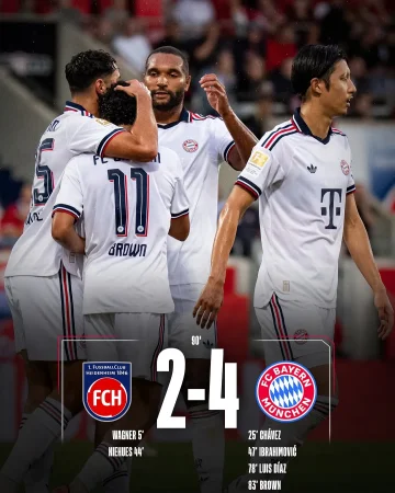 An away win in our final friendly match in Heidenheim! 💪