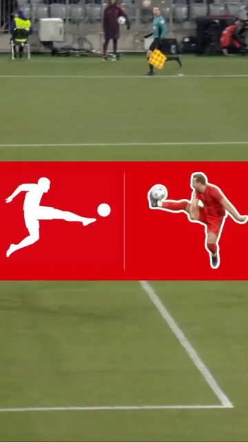 Hold the frame 👀
When Mr. Golden Shoe aka Harry Kane recreated the Bundesliga Logo 😮💨