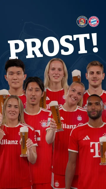 Prost. Cheers. Salud. 🍻 Who knows more? @paulaner