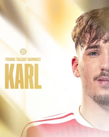 💫 Lennart Karl is nominated for the 2026 Men’s Young Talent of the Year @ballondorofficial 💎