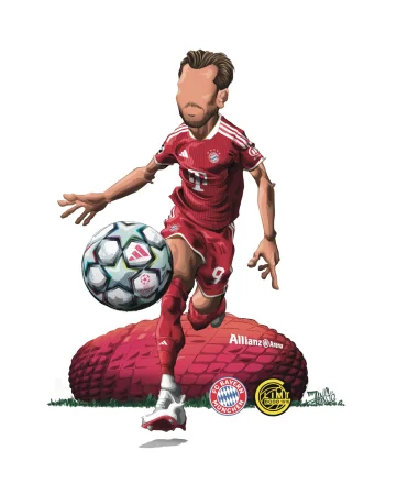 Let the 𝑎𝑟𝑡 begin. 💫
#UCL night awaits tomorrow against Bodø. ⚽
🎨 @madebyjango